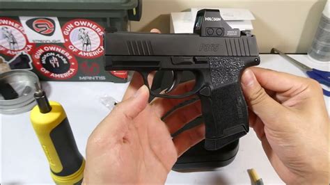For Gun Type: P365 SAS, Pistol. . Sig p365 sas red dot mount